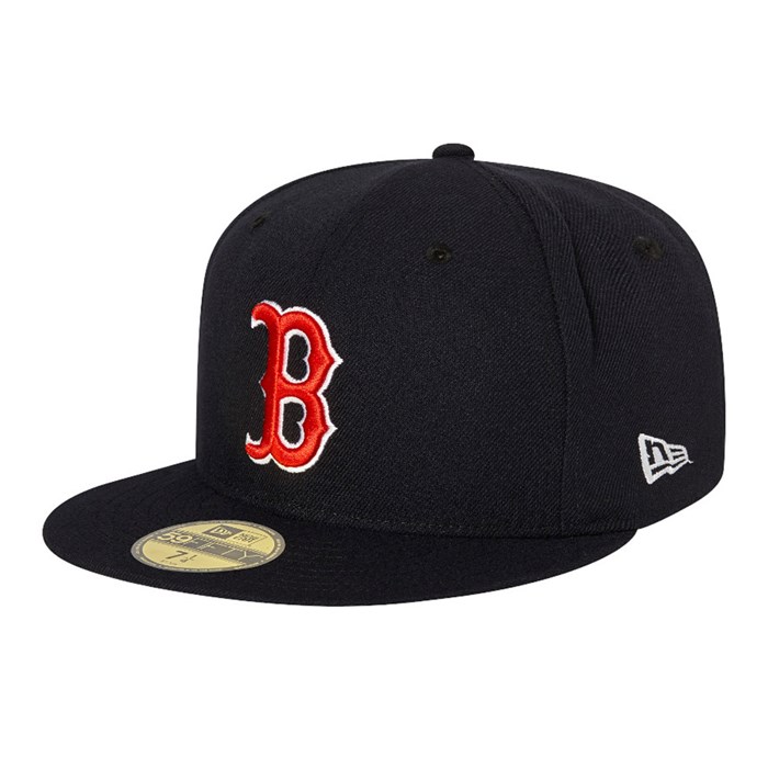 Boston Red Sox Authentic On Field Game 59FIFTY Lippis Laivastonsininen - New Era Lippikset Myynti FI-076419
